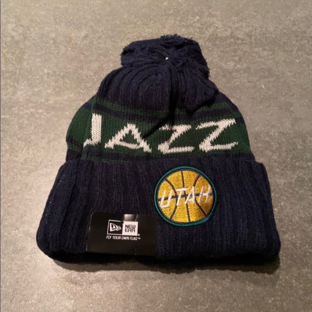 PRICE IS FIRM Brand New Utah Jazz Beanie 75th Anniversary